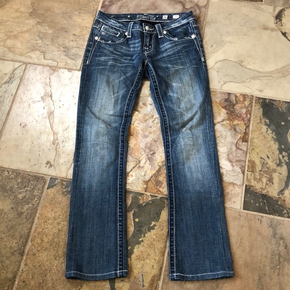 Miss Me Boot Cut Jeans Size 26 - Picture 5 of 13